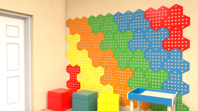 Настенные панели «Крекеры» 6 шт.