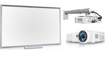 Комплект интерактивный SMART BOARD SBM680iv4, с короткофокусным проектором, 77 дюймов арт. ИА24785