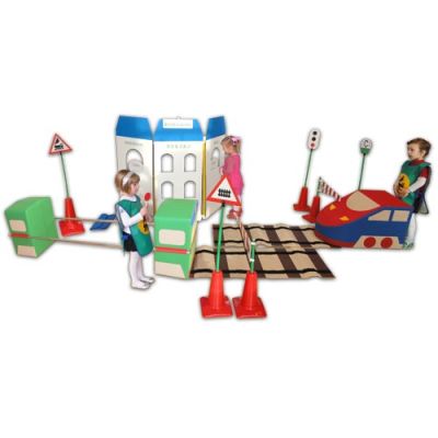 Детский игровой комплект «Азбука железной дороги» арт. АЛ12720