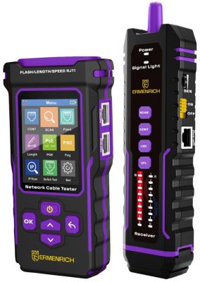 Многофункциональный кабельный тестер Ermenrich NetGeeks NP50