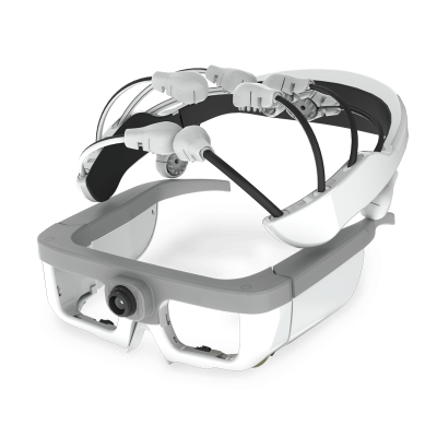 Гибрид нейрогарнитуры с очками для трекинга глаз NEUROPLAY-8PRO