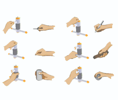 МОТОРИКА - тренажер для активной разработки кистей рук с обратной связью
