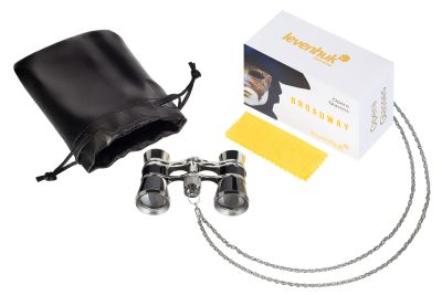 Театральный бинокль Levenhuk Broadway 325B, черный