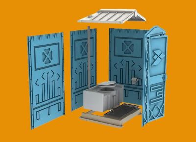 Мобильная туалетная кабина «Ecostyle» арт. Egr23815