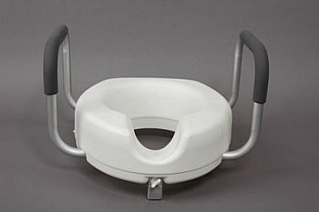 Насадка на унитаз с поручнями арт. 12360