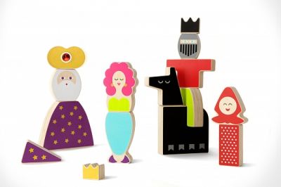 Конструктор деревянный Сказочные превращения арт. RN16850