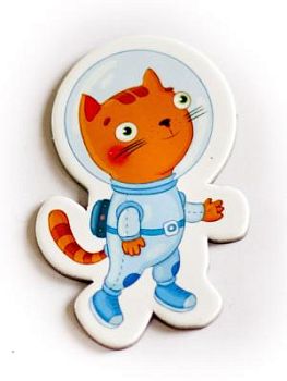 Веселый магнит «Котик» (детский)