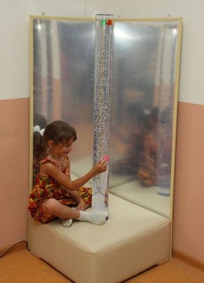 Комплект «Сенсорный уголок» (мягкое основание 60х60х30см) арт. SWl27687