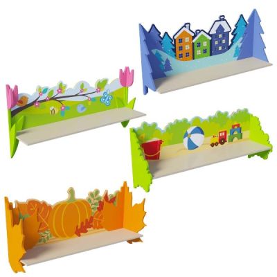 Полки настенные «Времена года»