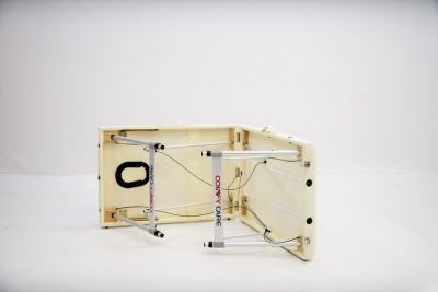 Стол массажный, алюминиевый 3-х секционный, кремовый MET Comfort A3