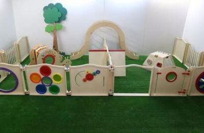 Панель для игровых зон Лабиринт-шестеренки арт. RM13996