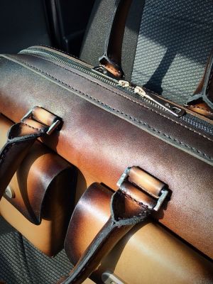 Портфель Deal (ручная работа, натуральная кожа), коричневый