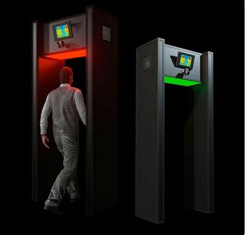 Арочная рамка с тепловизором, рециркулятором и металлодетектором АРБИТ-5 (распознавание большой группы лиц) арт. Ksp28376