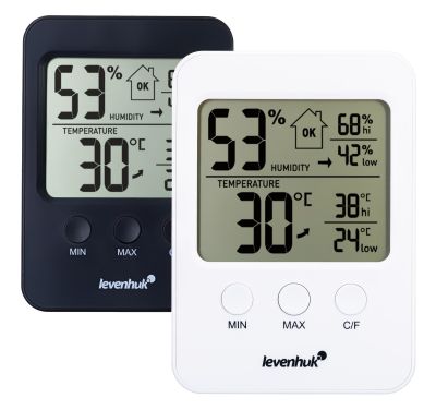 Термогигрометр Levenhuk Wezzer BASE L30, черный