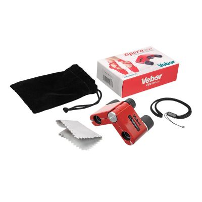 Бинокль театральный Veber Opera mini 5x12 Red