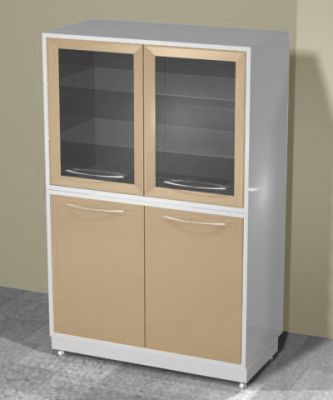 Шкаф двухстворчатый с 4 полками