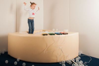 Вибромузыкальный сухой бассейн (1/4 круга) арт. RM14014