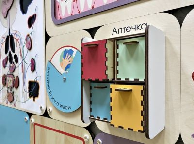 Дидактическая настенная панель «Азбука здоровья»