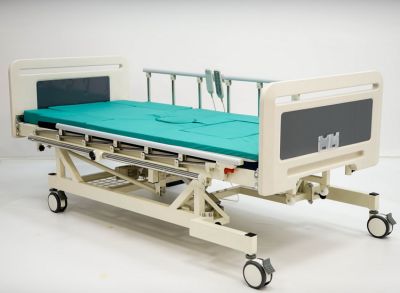 Электрическая четырёхсекционная кровать-вертикализатор с функцией переворачивания и туалетом MET LIFT UP 2.0