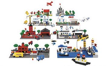 Элементы городской застройки. LEGO арт. RN10387
