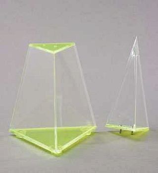 Набор прозрачных геометрических тел с сечениями. Базовый арт. RN23078