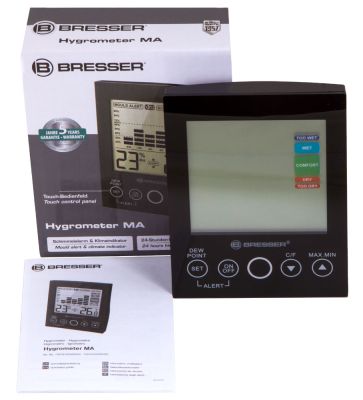 Гигрометр Bresser (Брессер) Mould Alert, черный