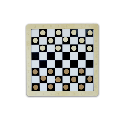 Настенная игра «2 в 1 шашки + шахматы»