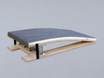 Мостик гимнастический пружинный с гнутой платформой (стандарт)