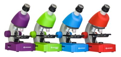 Микроскоп Bresser Junior 40x-640x, красный