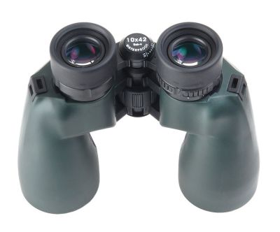 Бинокль Veber ED 10x42 WP, зеленый