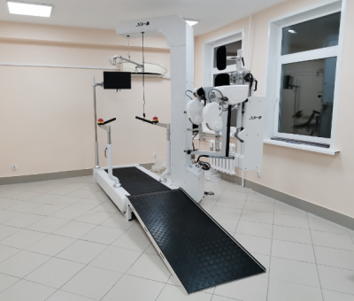 А3 - роботизированный комплекс для восстановления навыков ходьбы с БОС