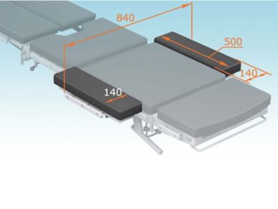 Комплект КПП-27 для расширения панели операционного стола арт. Md21602