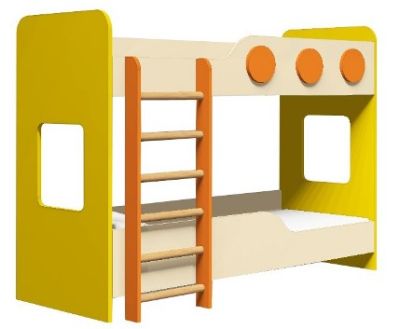 Кровать детская 2х ярусная арт. MKr24147