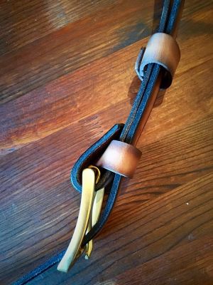 Ремень (ручная работа, натуральная кожа), коричневый