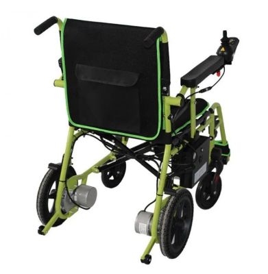Суперлегкая электроколяска с пультом ДУ для сопровождающих лиц MET Compact 15