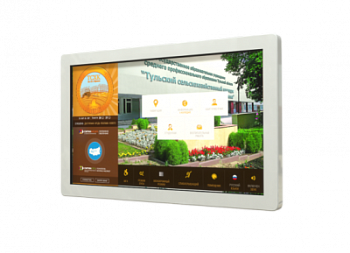 Информационный терминал для инвалидов многофункциональный ОПТИМА Доступная среда 26 дюйм. (настенный