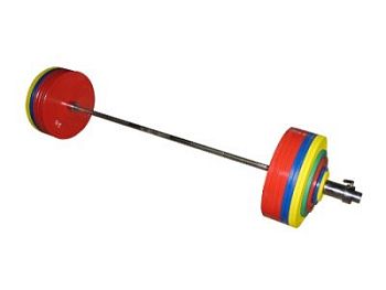 ШП-012. Штанга рекордная для пауэрлифтинга 402,5 кг в наборе арт. PrG25121