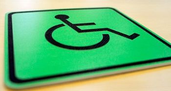 Тактильный знак светонакопительный (пиктограмма, номер и пр.) 200х200 мм, рельефный, пластик арт. ИА