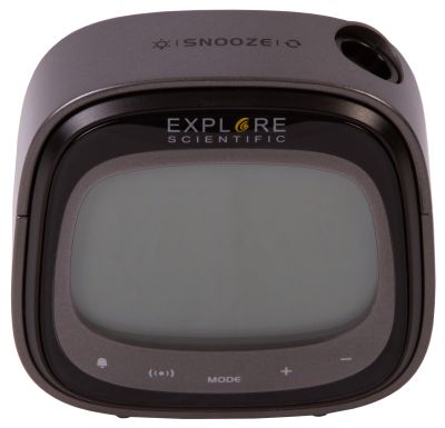 Часы цифровые Explore Scientific с проектором, черные