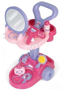 Игровой набор парикмахерская с каталкой (8 предметов)