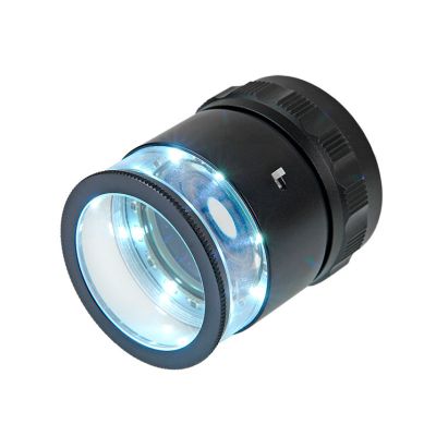 Лупа измерительная Veber 10х, 28 мм, с подсветкой (7175)