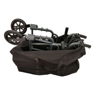 Кресло-каталка складная увеличенного размера, облегчённая, грузоподъемность 130кг MK-280