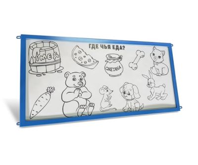 Настенный модуль «Многоразовая раскраска» (150x75) арт. ПрТ27579