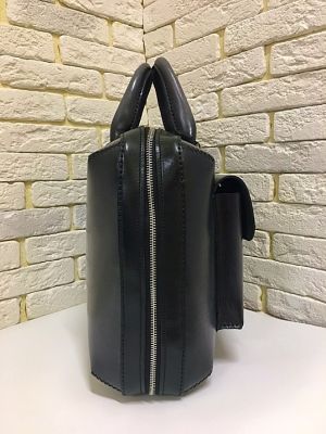 Портфель Deal (ручная работа, натуральная кожа), серый