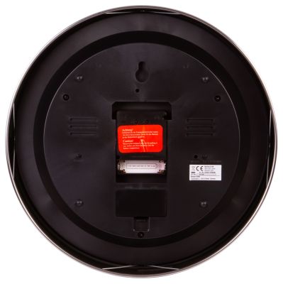 Часы настенные Bresser (Брессер) MyTime io NX Thermo/Hygro, 30 см, серые