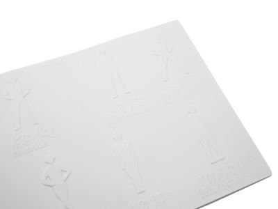 Пособие для незрячих - Азбука движений арт. ИА3558