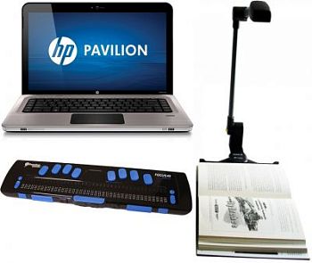 Специализированное мобильное рабочее место для инвалида по зрению ЭлНот 311