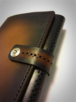 Блокнот а5 (ручная работа, натуральная кожа), коричневый