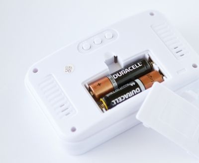 Говорящие часы с будильником и термометром арт. ИА22782