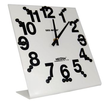 Часы тактильные настольные с крупными цифрами арт. ИА3739